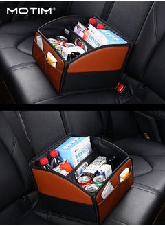 Foldable Car Storage Trunk Organizer, Leather Storage Bin/Box, Heavy Duty Handheld Storage Box, Can be Folded and Waterproof, for Car Suv/Jeep/Sedan, 20L - pzsku/ZBEDD76E84C5B5AC44AACZ/45/_/1737609307/4890678e-1a63-422f-8402-21710b08a0a1