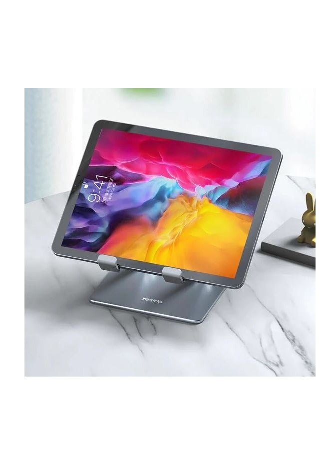 Yesido C185 Aluminum Adjustable Stand Tablet Holder Silver - Image 4