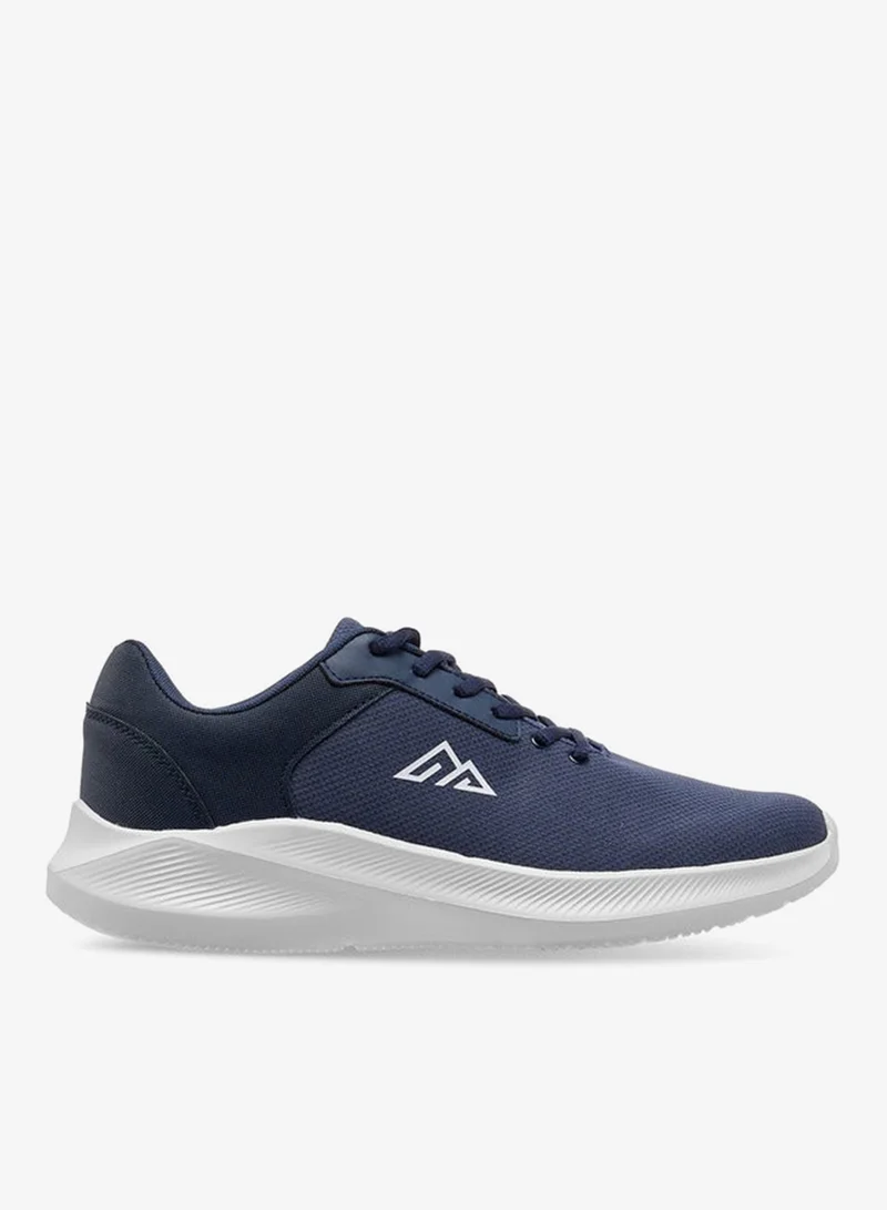 Oaklan by Shoexpress Textured Sports Shoes with Lace-Up Closure