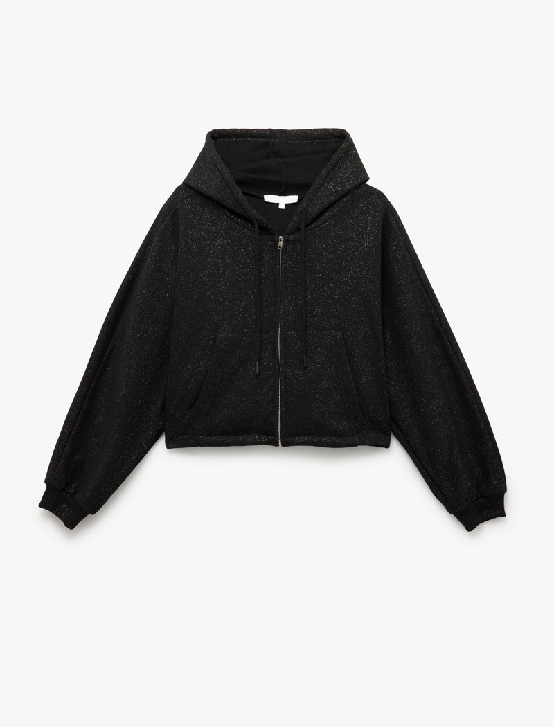 KOTON Crop Sweatshirt - Image 4
