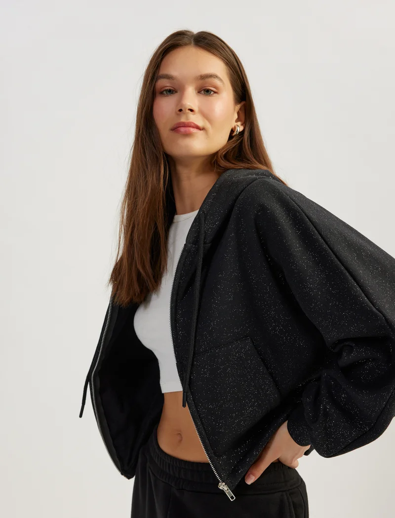 كوتون Crop Sweatshirt