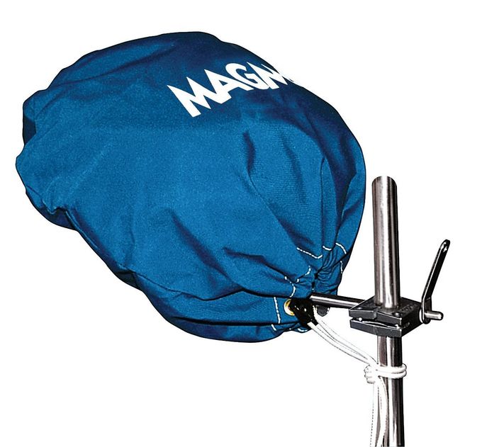 Magma A10-191PB Kettle Grill Cover & Tote Bag | Portable Grill Carry Case | Protective Cover for Magma Kettle Grills - Original Size | Marine, RV, Camping | Pacific Blue - Image 1