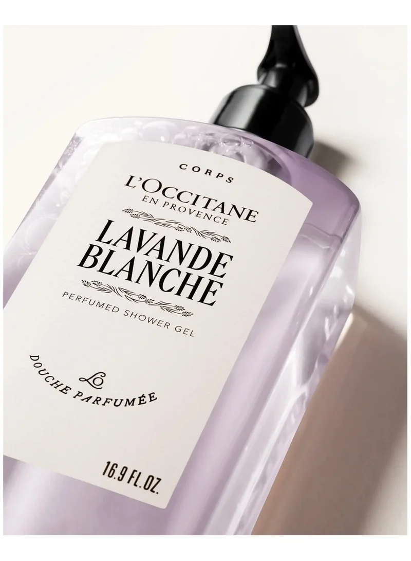 L'occitane Lavande Blanche perfumed shower gel