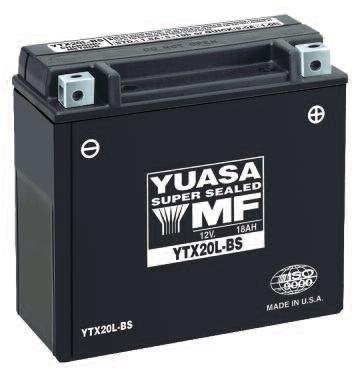 Yuasa بطارية يوآسا YUAM32X61 YTX16-BS-1 AGM خالية من الصيانة مع عبوة حمض - Image 2