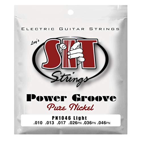 SIT Strings Power Groove Pure Nickel Electric Guitar Strings (S.I.T.), Light 10-46, PN1046 - Image 2