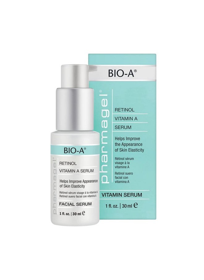 Pharmagel - Bioa Facial Serum Retinol Serum Anti Aging And Anti Wrinkle Smoothes Softens & Brightens Skin 1 Fl. Oz. - Image 1