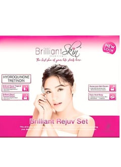 Brilliant Skin Brilliant Rejuv Skincare Set - Dark Spot Corrector & Anti-Acne Treatment - Helps Brighten Dull Skin & Smooth Texture - Complete Facial Care Kit  - Image 2