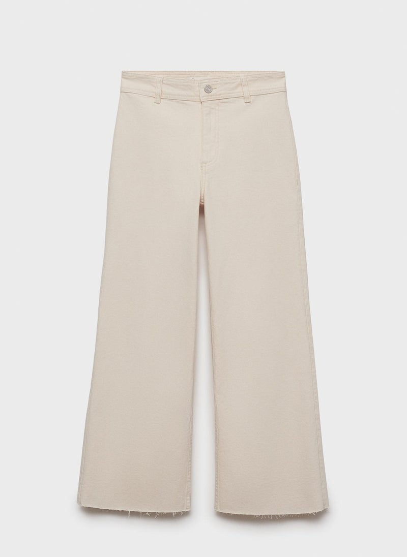 MANGO Catherin Culotte High Rise Jeans  - Image 5