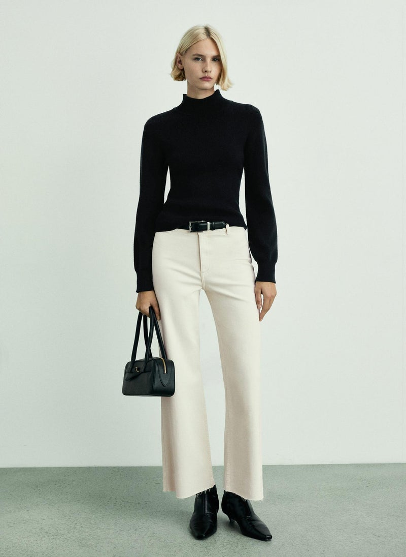 MANGO Catherin Culotte High Rise Jeans  - Image 4