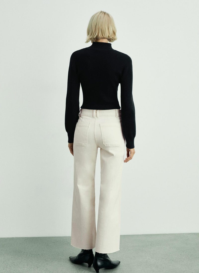 MANGO Catherin Culotte High Rise Jeans  - Image 2