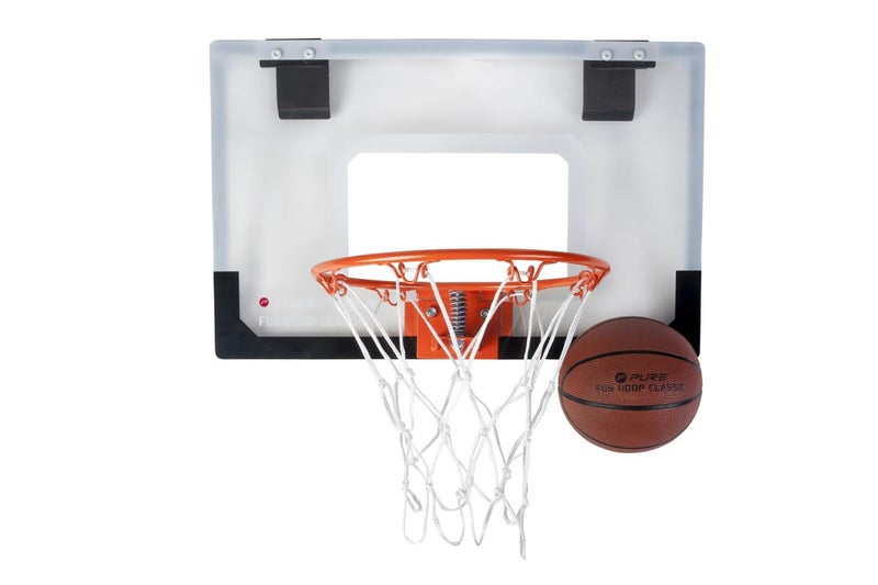 Pure2Improve Unisex Classic Fun Hoops, White - Image 1