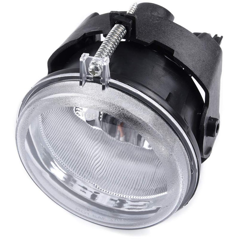 PIT66 Front Bumper Fog Lights Assembly Compatible with 2006-2009 Dodge Charger/Fit 2008-2010 Dodge Challenger with Bulbs Left/Right Bumper Driving Fog Lamps Clear Lens - Image 3