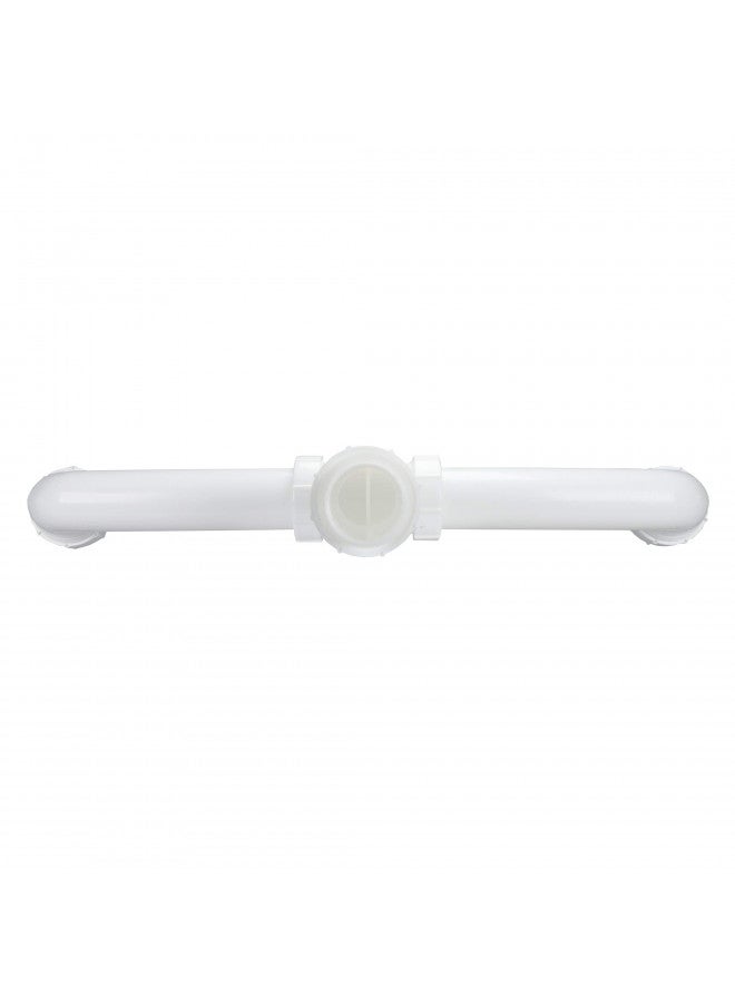 Danco 50974 Center Outlet Waste Drain Pipe, 1-1/2 in, Plastic, White - Image 3