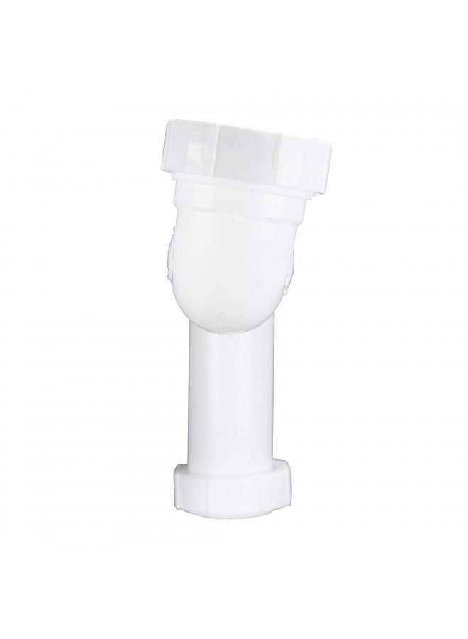 Danco 50974 Center Outlet Waste Drain Pipe, 1-1/2 in, Plastic, White - Image 5