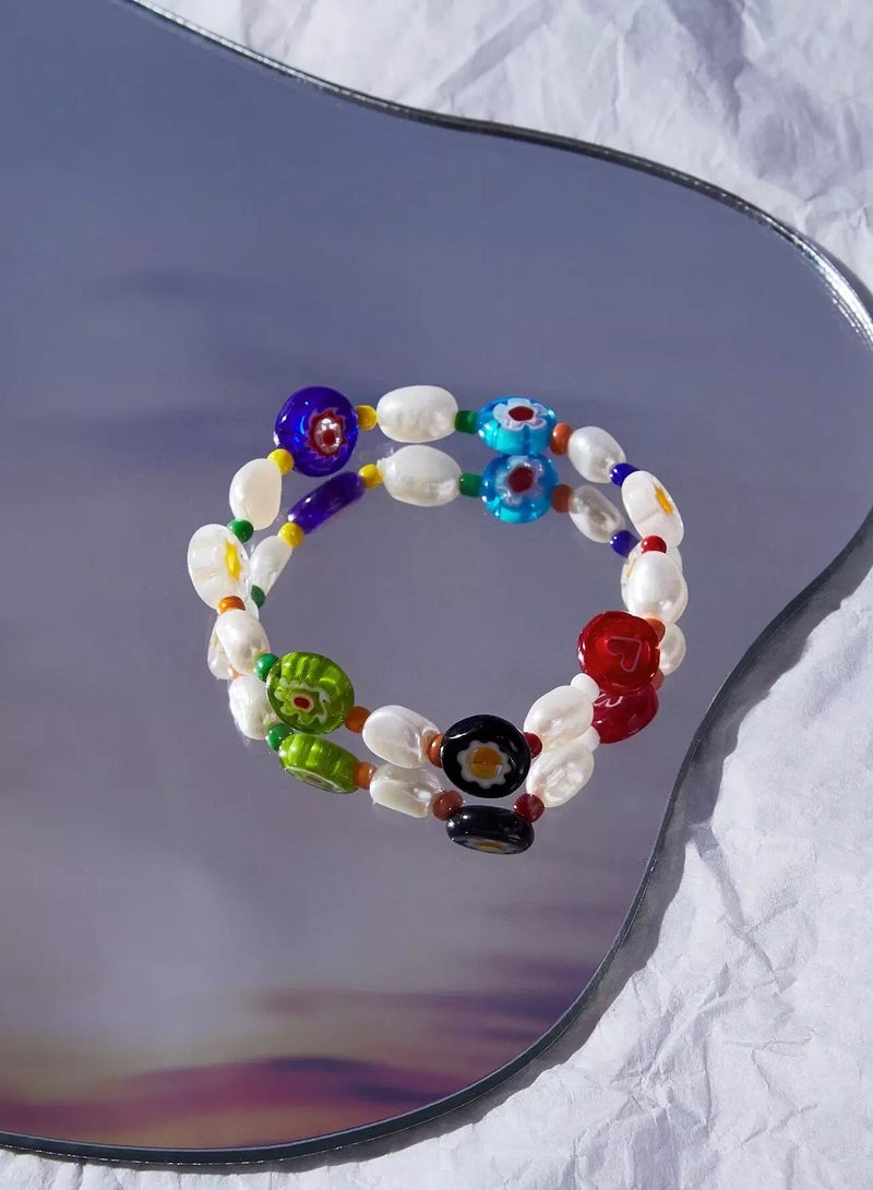 Pearl Beaded Bracelet  - Image 1