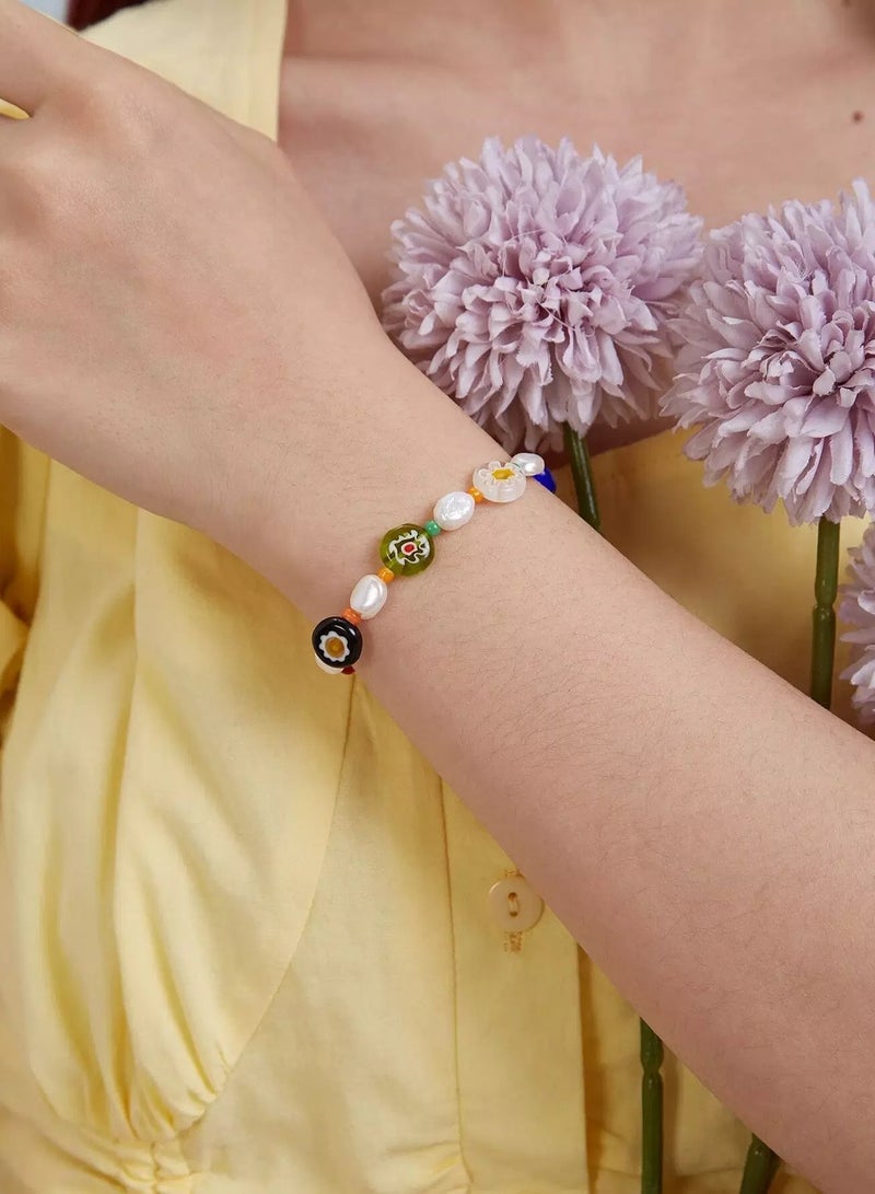 Pearl Beaded Bracelet  - Image 2
