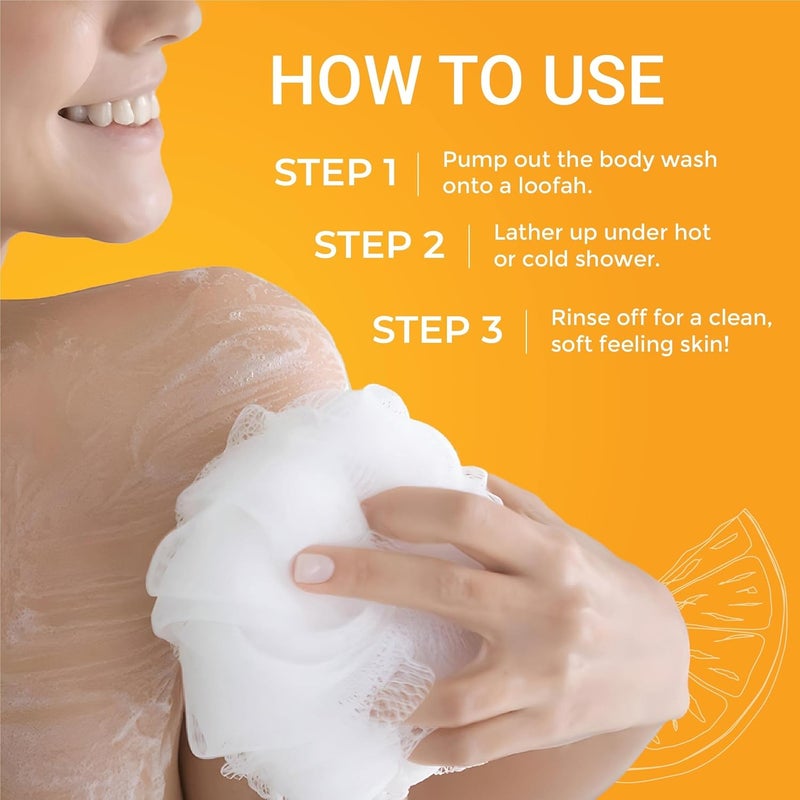Iba Vitamin C Glow Body Wash No Parabens No Sulfates For Cleansed Glowing Skin Halal Certified Vegan 320ml - Image 5