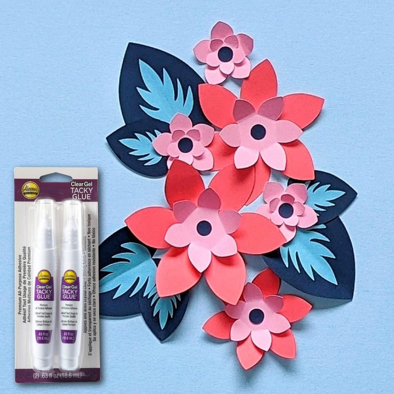 Aleene's Clear Gel Tacky Glue 2-Pack Pens - 0.63 fl oz Each - Image 4