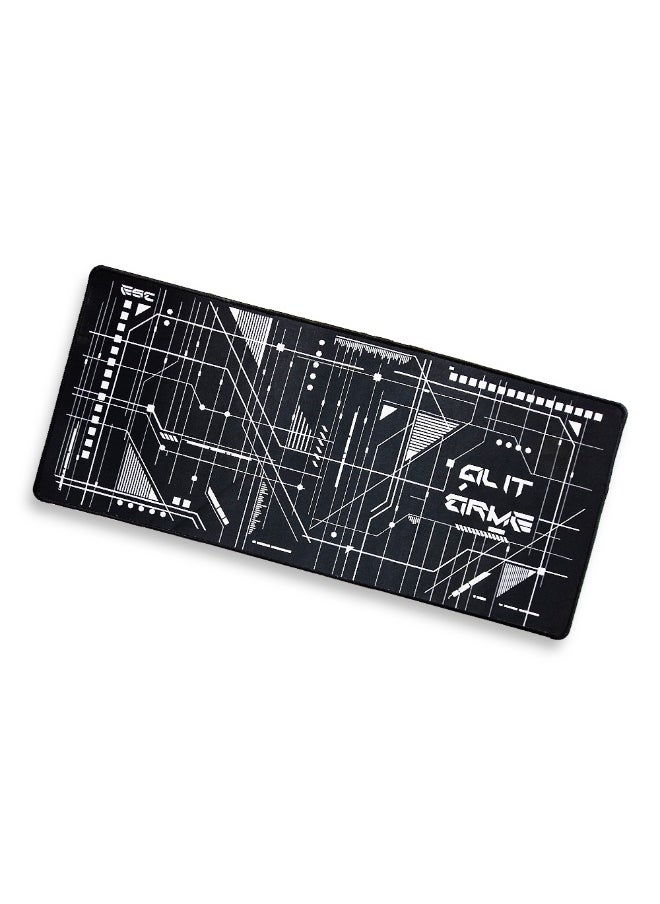 Generic - Mouse Pad XL 70cmx30cmx2mm  – Extended Gaming & Office Mousepad with Non-Slip Rubber Base – Smooth Surface for Precise Control, Durable & Comfortable for Keyboard and Mouse Setup – Ideal for Gamers & Professionals - Image 1