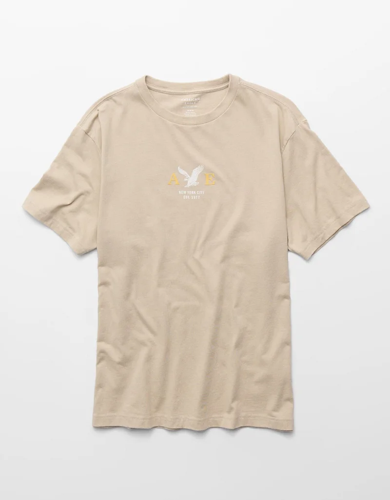 American Eagle  AE Running Club Graphic T-Shirt  | Best Price UAE