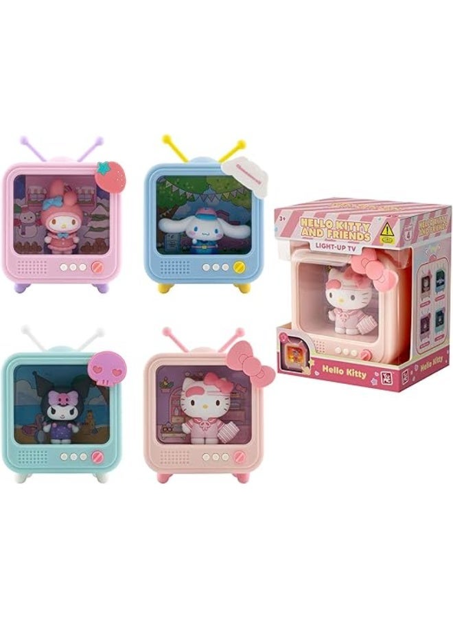 Hello Kitty & Friends Light-Up TV Series Battery Operated - Hello Kitty | Collectible Figure | Sanrio Characters | Display Figure | Perfect Gift for Collectors and Kids Asst. - Image 2