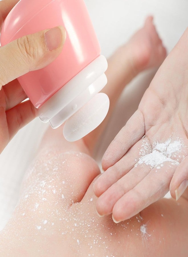 Closecret Baby Talcum Powder Puff with Case – Refillable Powder Container with Soft Puff for Babies, Toddlers & Kids – Gentle & Safe for Delicate Skin (Pink) - Image 4