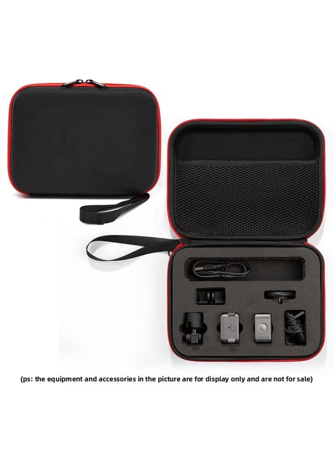 Generic Suitable For DJI Action 2 Storage Bag ACTION 2 Clutch Bag Portable Waterproof Protection Box-Color:Black Clutch  - Image 1