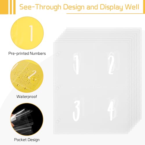 Pemocyny 100 Envelopes Money Saving Challenge Binder with Reusable Laminated Tracker, Budget Book with Cash Envelopes, Easy and Fun Way to Save $5,050 (Yellow) - Image 5