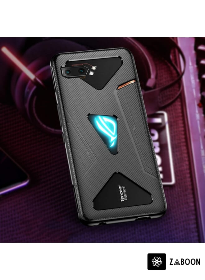 Zaboon غطاء حماية لهاتف أسوس ROG Phone II TPU تبريد للألعاب شامل مضاد للصدمات - Image 1