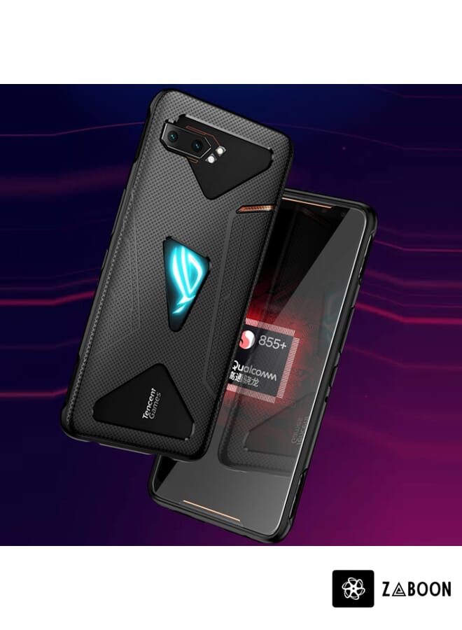 Zaboon غطاء حماية لهاتف أسوس ROG Phone II TPU تبريد للألعاب شامل مضاد للصدمات - Image 3