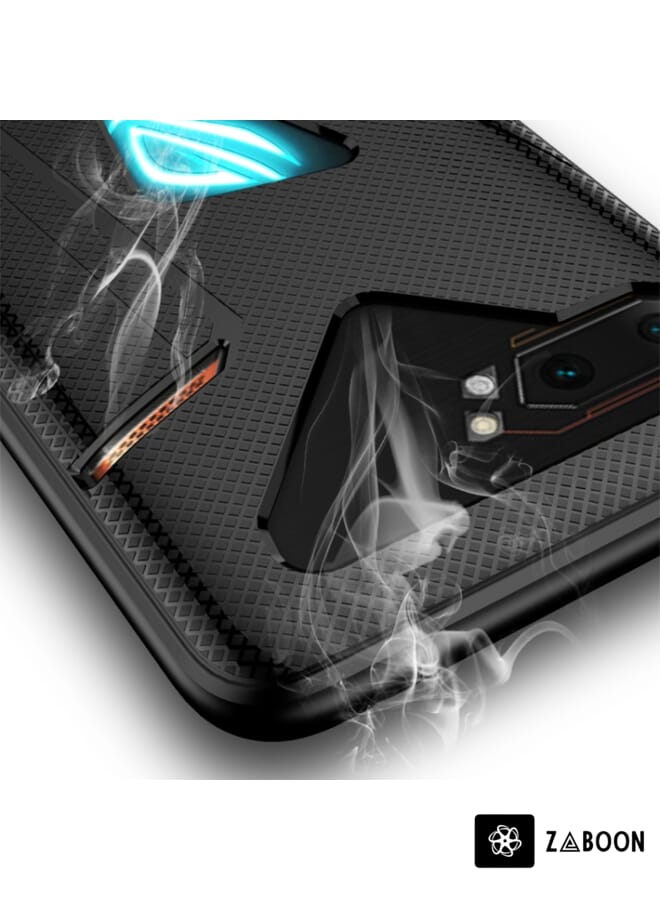 Zaboon غطاء حماية لهاتف أسوس ROG Phone II TPU تبريد للألعاب شامل مضاد للصدمات - Image 5