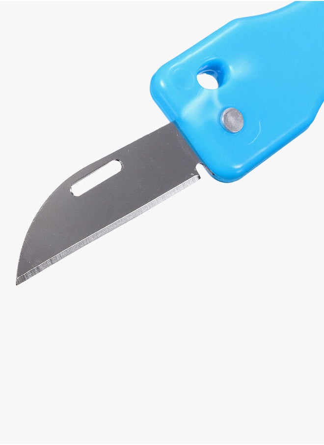 NIBEMINENT Multifunctional Fish Scale Scraper Lake Blue  - Image 4