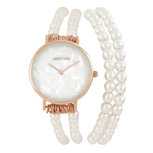 Joker & Witch Bellena 32mm White Dial 18mm White Metal Alloy Watch for Women - Image 1