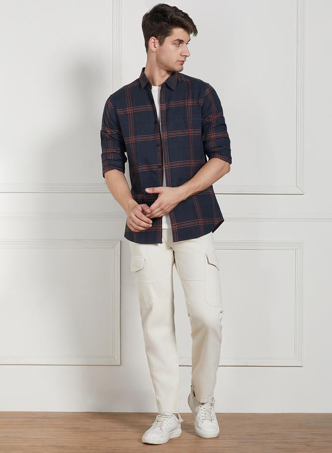 Dennis Lingo Men’s Ecru Relaxed Fit Jeans  - Image 1
