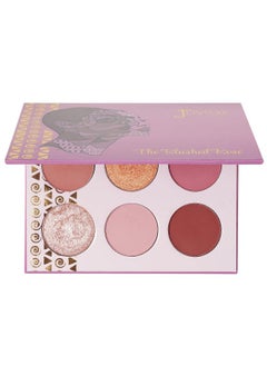 Juvia's Place The Blushed Rose Rosy Pinks Rosegold Shades Of 6 Eyeshadow Palette Professional Eye Makeup Pigmented Eyeshadow Palette Makeup Palette  - Image 1