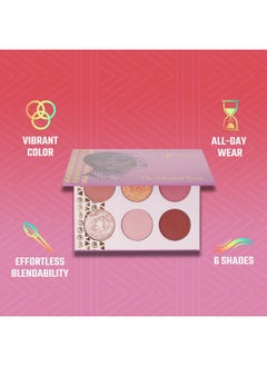 Juvia's Place The Blushed Rose Rosy Pinks Rosegold Shades Of 6 Eyeshadow Palette Professional Eye Makeup Pigmented Eyeshadow Palette Makeup Palette  - Image 3