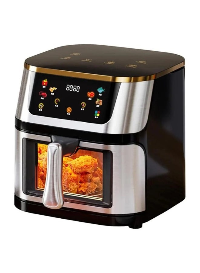 Denx Dx3409 Smart Multi-Function Air Fryer, 8L Capacity, Color Touchscreen, Transparent Window, Oil-Free Cooking, Easy To Clean, 1800W Power, Safety Lock, Auto-Cooking Programs - Image 5