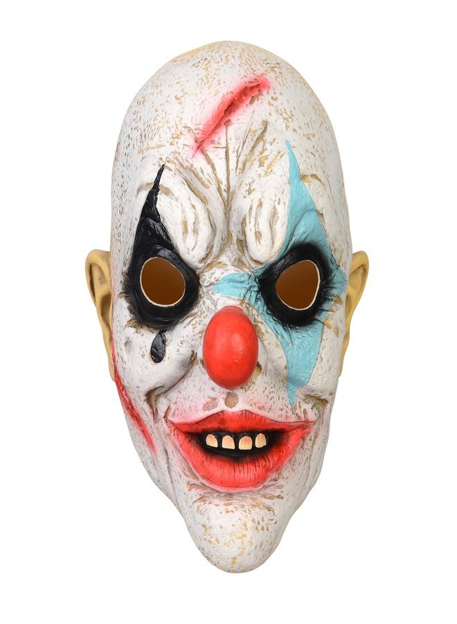 Kreeqe 2023 New Horror Latex Mask Headgear - Vampire Scary Monster Headgear (Tearing Clown), Regular - Image 1