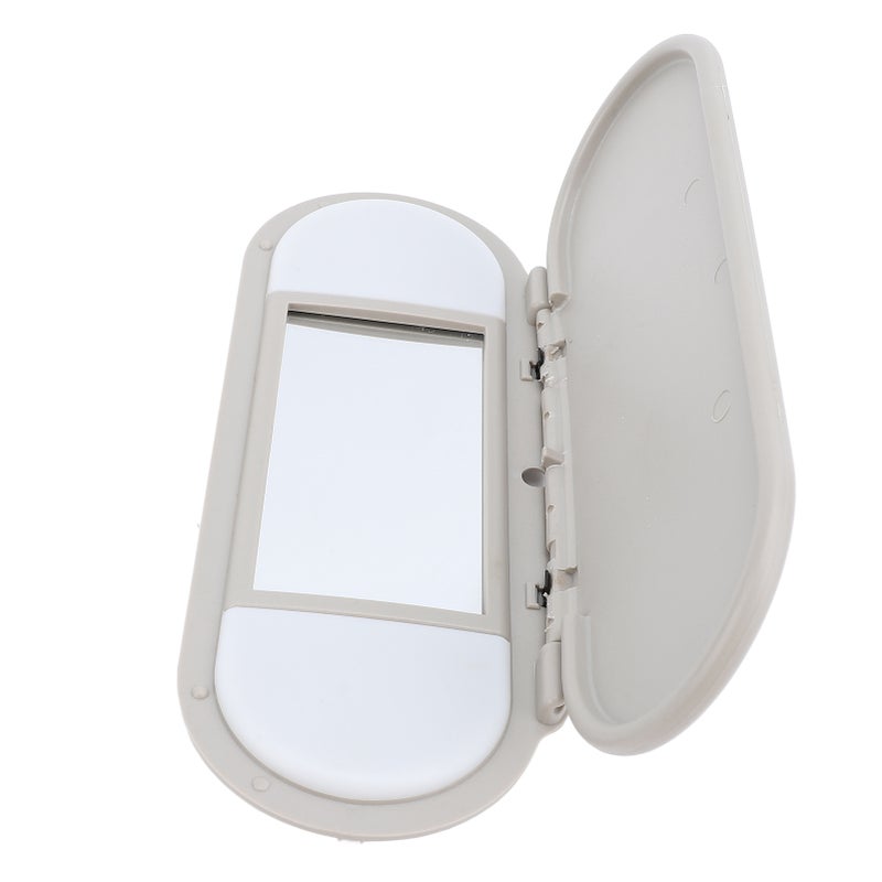 Sun Visor Vanity Mirror Cover 51167366950 Sturdy Sun Visor Makeup Mirror Cover for Cooper F54 F55 F56 F60 2015 to 2022 Grey - Image 4