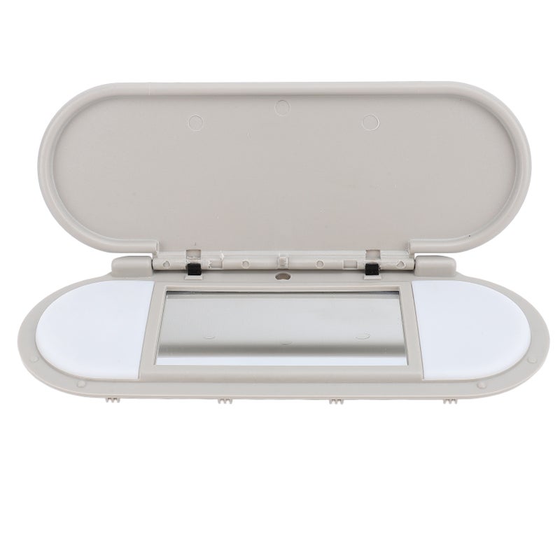 Sun Visor Vanity Mirror Cover 51167366950 Sturdy Sun Visor Makeup Mirror Cover for Cooper F54 F55 F56 F60 2015 to 2022 Grey - Image 1