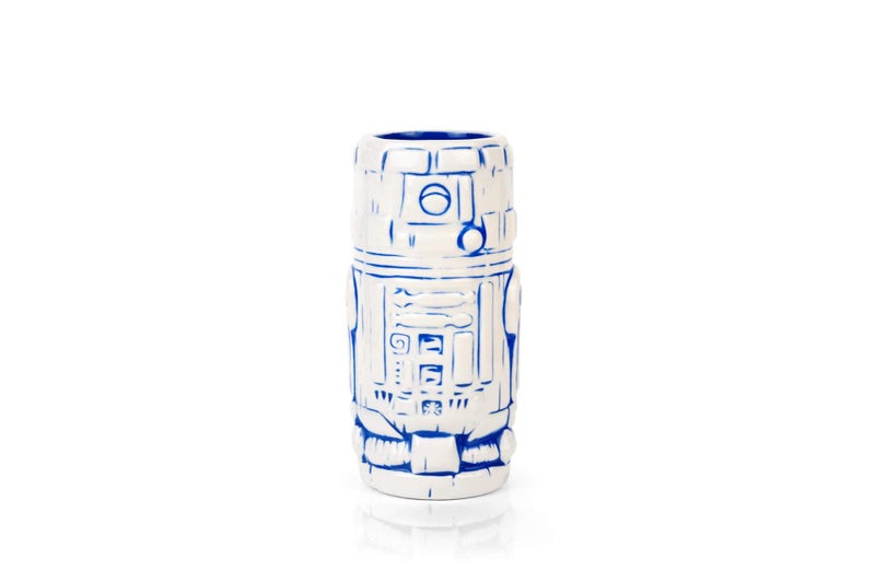 STAR WARS Geeki Tikis Star Wars R2D2 Mug  Official Star Wars Collectible Tiki Style Ceramic Cup  Holds 14 Ounces