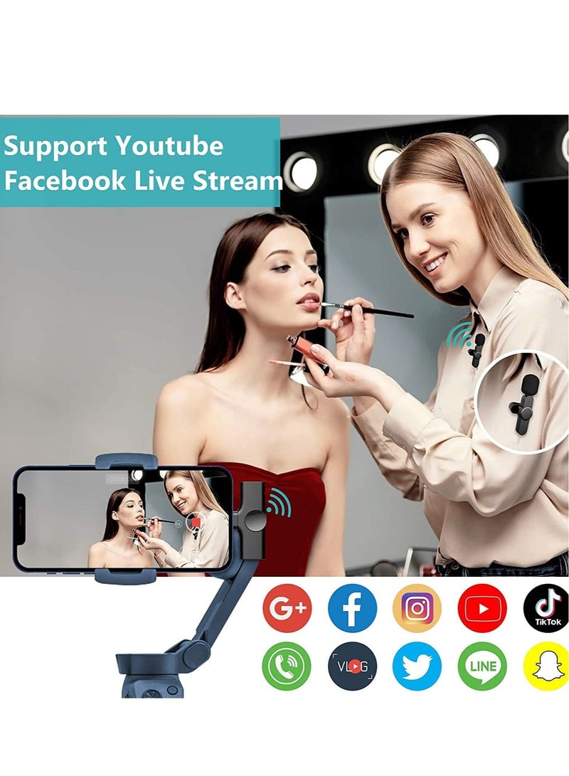 ELTRAZONE 2 in 1 iphone or type-c Wireless Lavalier Microphone For IPhone, Plug Play, Portable Audio Video Recording Mic for Youtube, Live Stream, Vlog, Interview, Laptops PC  - Image 2