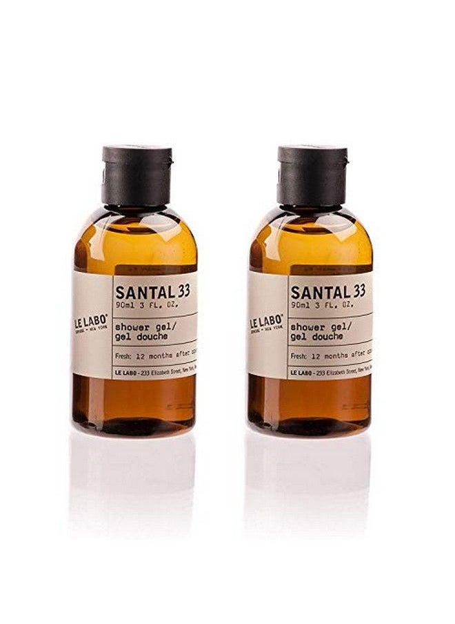 Le Labo - Santal 33 Shower Gel Lot Of 2 Each 3Oz Bottles Total Of 6Oz - Image 1