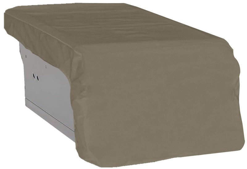 Covers & All Outdoor Built in Grill Side Burner Cover, Durable 12 oz Waterproof & UV Resistant, Heavy Duty BBQ Grill Protector for Both Indoor & Outdoor Use (14" W x 24" D x 12" H, Beige) - Image 1