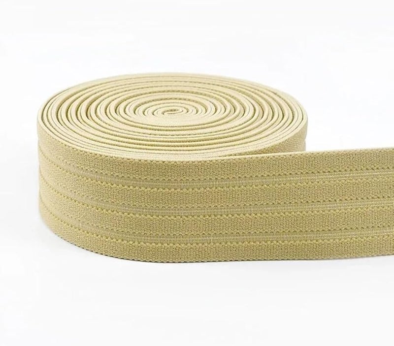 شريط مطاطي أسود بعرض 40 مم وطول 10 أمتار، شريط قابل للتمدد لإكسسوارات خياطة الأربطة - Image 3