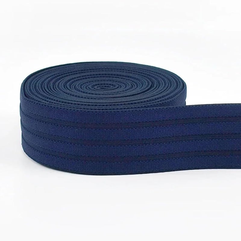 شريط مطاطي أسود بعرض 40 مم وطول 10 أمتار، شريط قابل للتمدد لإكسسوارات خياطة الأربطة - Image 5