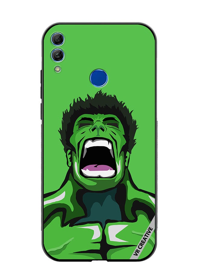 Protective Case Cover For Honor 10 Lite Hulk Design Multicolour