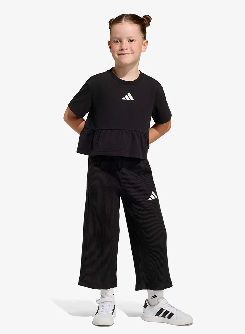 اديداس Kids Seasonals Sweat Ruffles Set