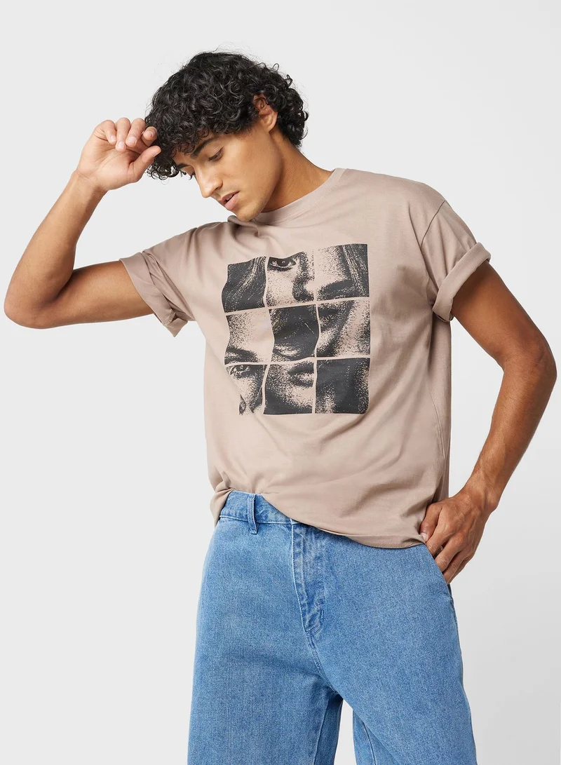 Seventy Five Oversized Graphic Tee