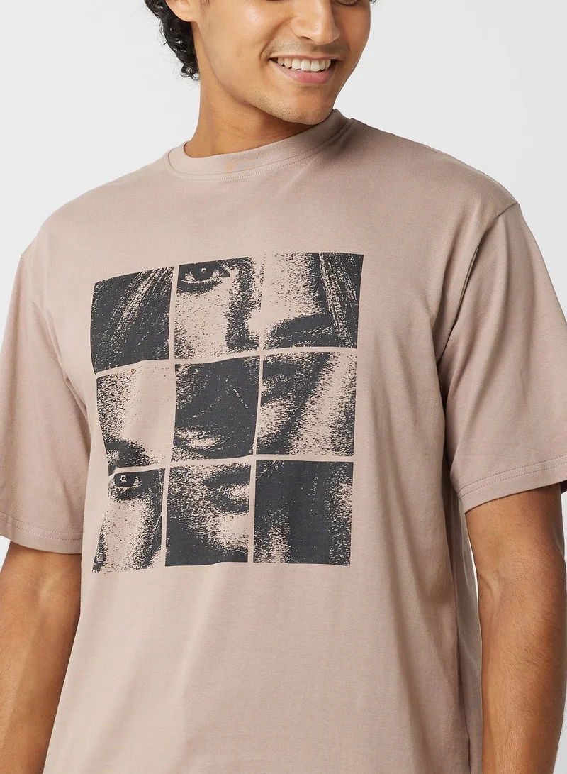 Seventy Five Oversized Graphic Tee
